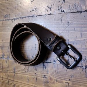 Aeropostale brown leather belt
